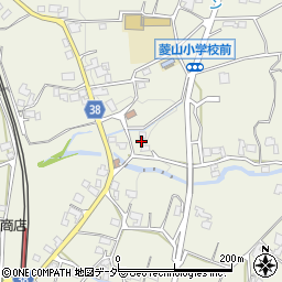 山梨県甲州市勝沼町菱山1755周辺の地図