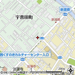 東京都江戸川区宇喜田町1305周辺の地図