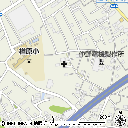 東京都八王子市楢原町275周辺の地図
