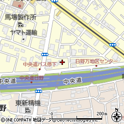 東京都日野市日野791周辺の地図