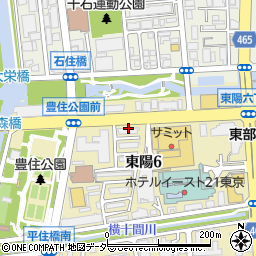 林野庁共済組合東陽第一宿舎周辺の地図