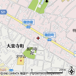 東京都八王子市諏訪町54周辺の地図