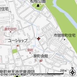 東京都八王子市泉町1365周辺の地図