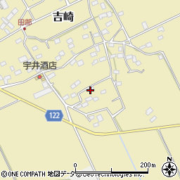 千葉県匝瑳市吉崎周辺の地図