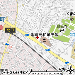 キャタピラー東日本株式会社東京西支店周辺の地図