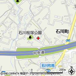東京都八王子市石川町2484周辺の地図