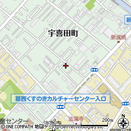 東京都江戸川区宇喜田町1297周辺の地図