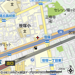 香港料理 楽天王府周辺の地図