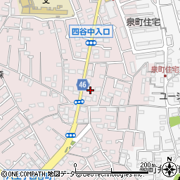 東京都八王子市四谷町735周辺の地図