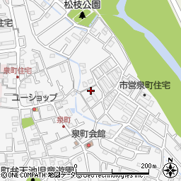 東京都八王子市泉町1364周辺の地図
