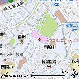 渋谷区立　スポーツセンター周辺の地図