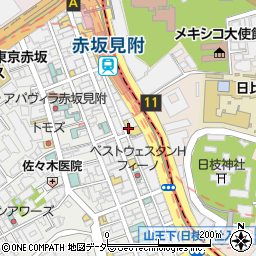 赤坂ノアビル周辺の地図