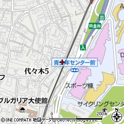 東京都渋谷区代々木5丁目48 1の地図 住所一覧検索 地図マピオン