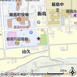 飯島町弓道場周辺の地図