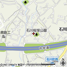 東京都八王子市石川町2480周辺の地図