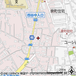 東京都八王子市四谷町732周辺の地図