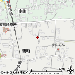 長野県上伊那郡飯島町親町787-1周辺の地図