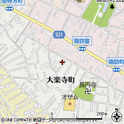 東京都八王子市大楽寺町249周辺の地図