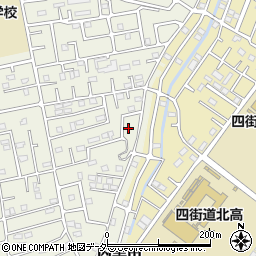 千葉県四街道市大日445周辺の地図