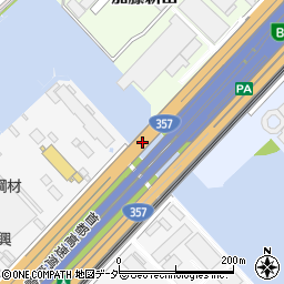 千鳥大橋周辺の地図