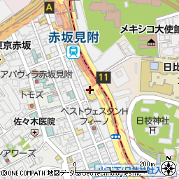 東京都港区赤坂3丁目2-7周辺の地図