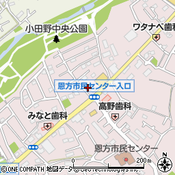 東京都八王子市西寺方町391周辺の地図