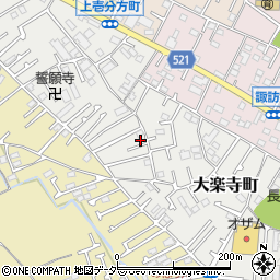 東京都八王子市大楽寺町220周辺の地図