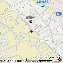 東京都八王子市弐分方町431-16周辺の地図