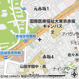 赤坂坂東ビル周辺の地図