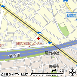 東京都日野市日野817周辺の地図