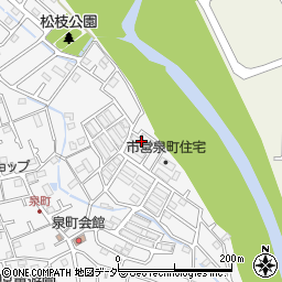 東京都八王子市泉町1372周辺の地図