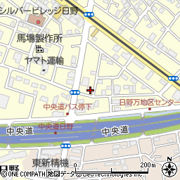 東京都日野市日野988周辺の地図