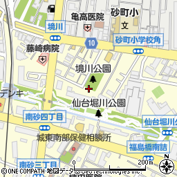 東京都江東区南砂5丁目周辺の地図