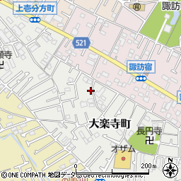 東京都八王子市大楽寺町228周辺の地図