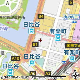 東京都千代田区有楽町1丁目13周辺の地図