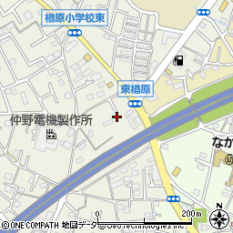 東京都八王子市楢原町373周辺の地図