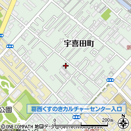 東京都江戸川区宇喜田町1260周辺の地図