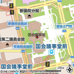 民間放送報道協議会国会記者会周辺の地図