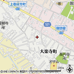 東京都八王子市大楽寺町229周辺の地図