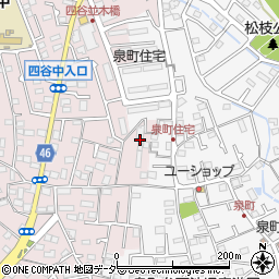 東京都八王子市四谷町707周辺の地図