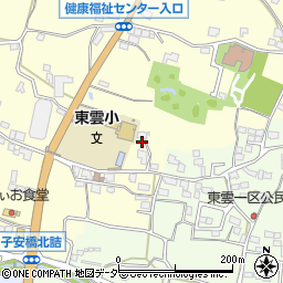 山梨県甲州市勝沼町休息1578周辺の地図