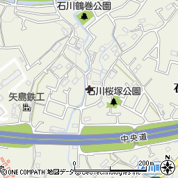 東京都八王子市石川町1609周辺の地図