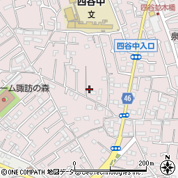 東京都八王子市四谷町582周辺の地図