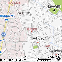 東京都八王子市泉町1237周辺の地図