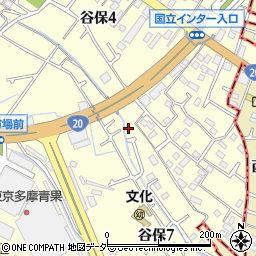 東京都国立市谷保7丁目6-1周辺の地図