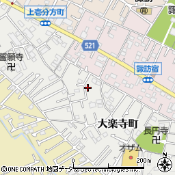 東京都八王子市大楽寺町229-2周辺の地図
