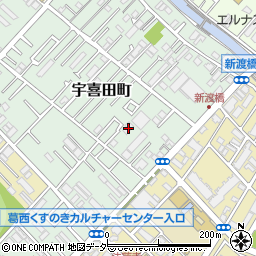 東京都江戸川区宇喜田町1314周辺の地図