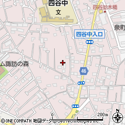 東京都八王子市四谷町746周辺の地図