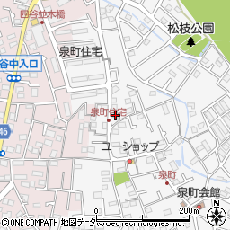 東京都八王子市泉町1244周辺の地図