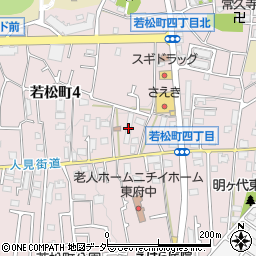 日立電子サービス府中寮周辺の地図
